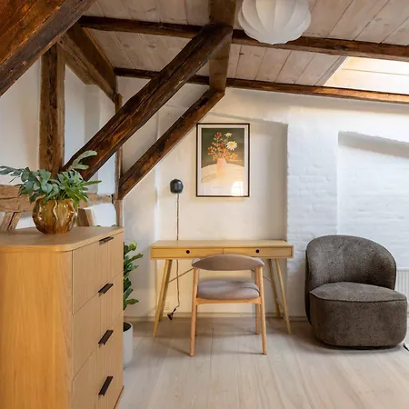 Stylish Duplex In N Копенгаген