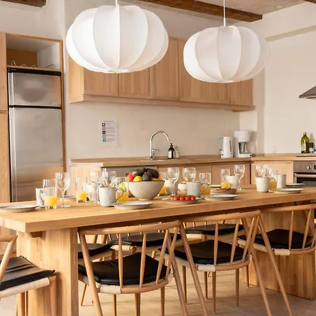 דירה Stylish Duplex In N קופנהגן