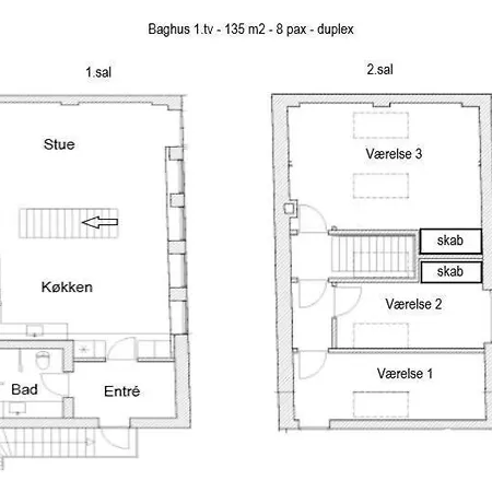 Apartment Stylish Duplex In N *