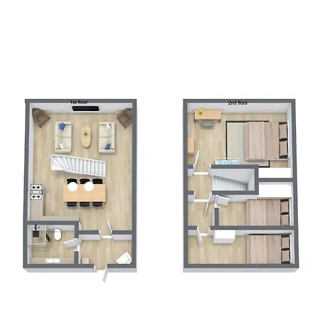 Stylish Duplex In N * Copenhague