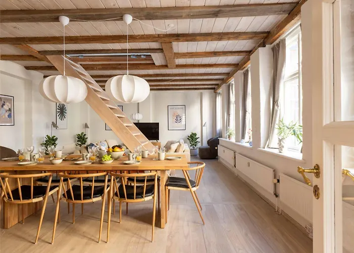 Apartamento Stylish Duplex In N Copenhaga